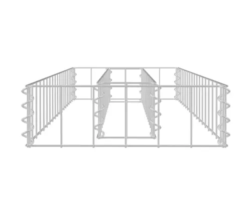 Gabiono Lovelis, 90X30X10cm Galvanizuotas Plienas, Aukštas