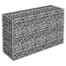 Gabions, Augstā Puķu Kaste, Cinkots Tērauds, 90X30X60 Cm Vidaxl