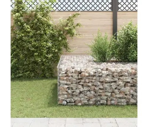 Gabions, Augstā Puķu Kaste, Tērauda Stieple, 60X60X60 Cm Vidaxl