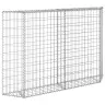 Gabions, Augstā Puķu Kaste, Cinkots Tērauds, 150X20X100 Cm Vidaxl