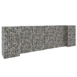 H-Formas Gabions, Tērauda Stieple, 260X40X80 Cm Vidaxl