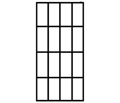 Dušinurga Sein, Läbipaistev Karastatud Klaas, 140 X 195 Cm