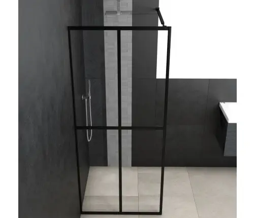 Dušas Siena, Caurspīdīgs Rūdīts Stikls, 100X195 Cm Vidaxl