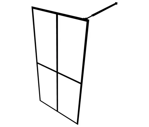 Dušinurga Sein, Matt Karastatud Klaas, 100 X 195 Cm