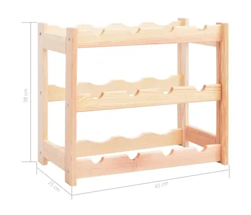 Veiniriiul 12 Pudelile, Männipuit