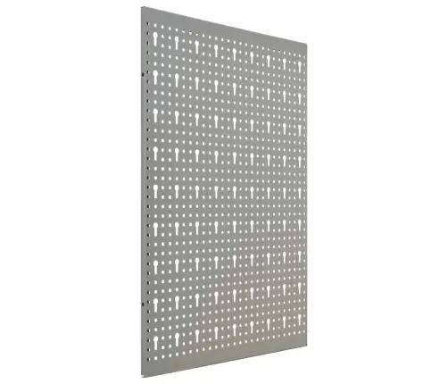 Perforēti Sienas Paneļi Ar Āķiem, 3 Gab., 40X58 Cm, Tērauds Vidaxl