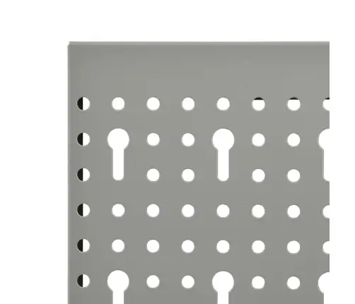 Perforēti Sienas Paneļi Ar Āķiem, 3 Gab., 40X58 Cm, Tērauds Vidaxl