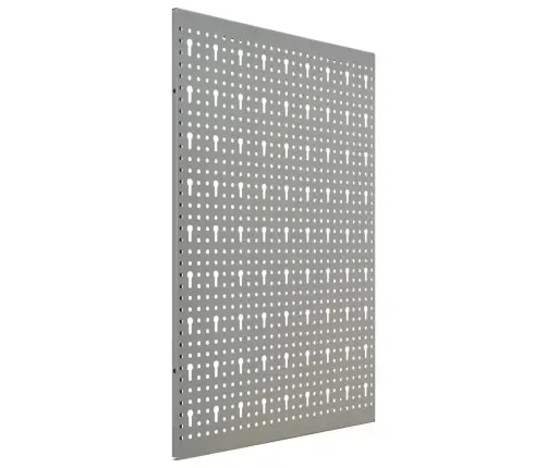 Perforēti Sienas Paneļi Ar Āķiem, 4 Gab., 40X58 Cm, Tērauds Vidaxl