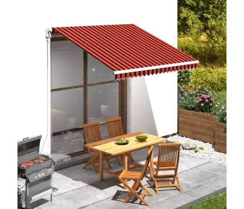 Varikatuse Riie, Oranž Ja Pruun, 300 X 250 Cm