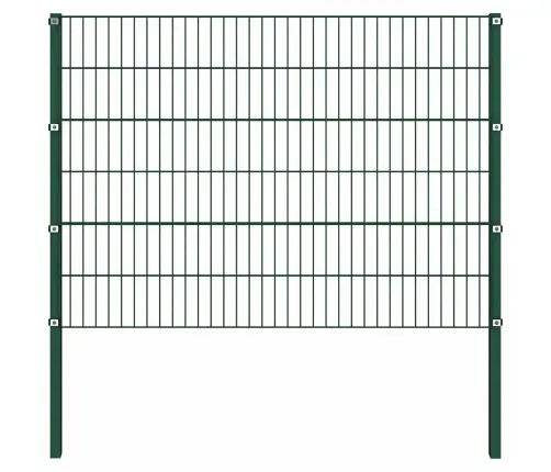 Aiapaneel Postidega, Raud, 1385 X 120 cm Roheline