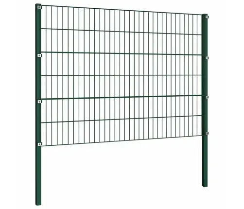 Aiapaneel Postidega, Raud, 1385 X 120 cm Roheline