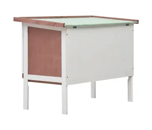 Lauko Narvas Triušiams, Rudos Spalvos, Mediena, 1 Aukštas