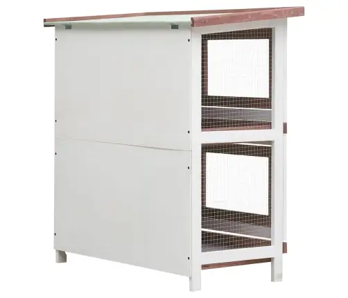 Lauko Narvas Triušiams, Rudos Spalvos, Mediena, Su 4 Durimis