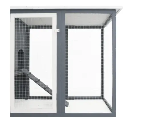 Lauko Narvas Viščiukams-Vištidė Su Lizdu, Pilkas, Mediena