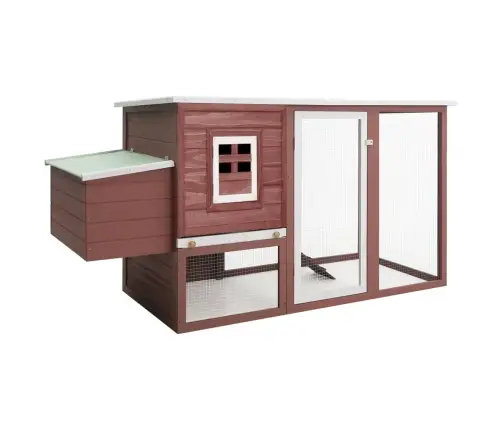 Lauko Narvas Viščiukams-Vištidė Su Lizdu, Rudas, Mediena