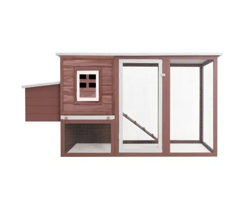 Lauko Narvas Viščiukams-Vištidė Su Lizdu, Rudas, Mediena