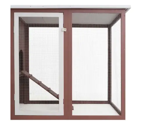 Lauko Narvas Viščiukams-Vištidė Su Lizdu, Rudas, Mediena