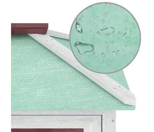 Dzīvnieku Būris Ar Dubulto Grīdu, Brūns Koks Vidaxl