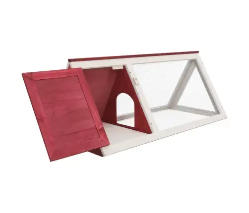 Dzīvnieku, Trušu Būris, Sarkans Koks Vidaxl