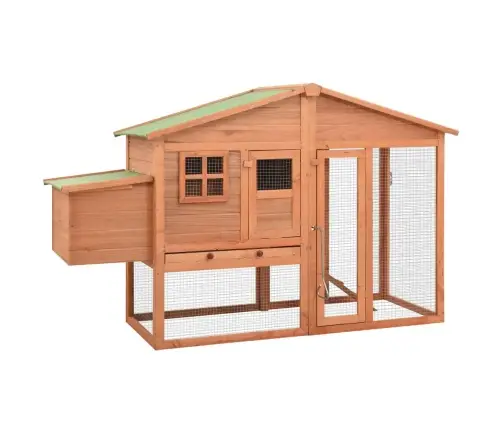 Vistu Būris Ar Perētavu, Egles Masīvkoks Vidaxl