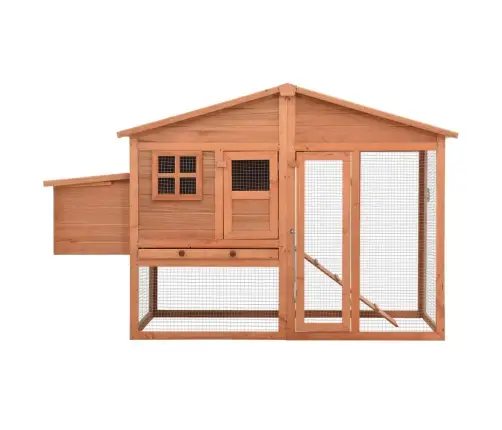 Vistu Būris Ar Perētavu, Egles Masīvkoks Vidaxl