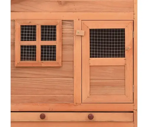 Vistu Būris Ar Perētavu, Egles Masīvkoks Vidaxl