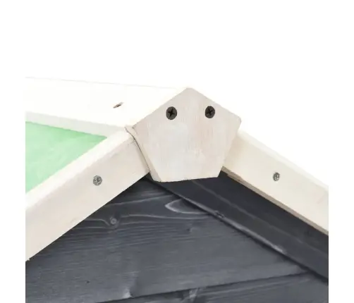 Trušu Būris, 140X63X120 Cm, Egles Masīvkoks, Pelēks Ar Baltu Vidaxl