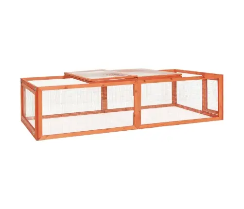 Narvas Triušiams, 183X90X46,5cm Eglės Medienos Masyvas