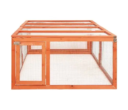 Narvas Triušiams, 183X90X46,5cm Eglės Medienos Masyvas