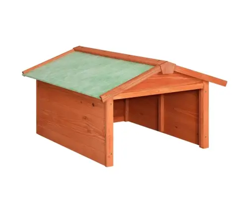 Robotizēta Zāles Pļāvēja Garāža, 72X87X50 Cm, Egles Masīvkoks Vidaxl