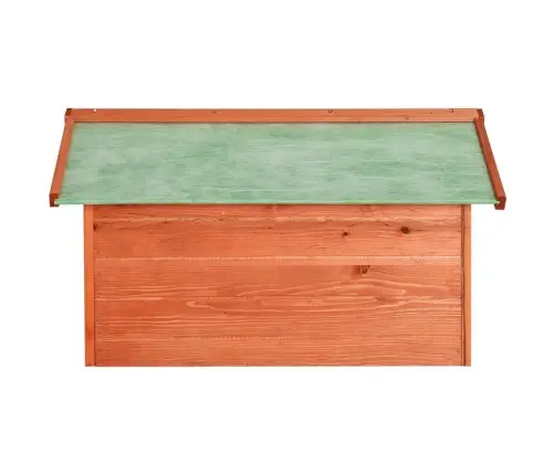 Robotizēta Zāles Pļāvēja Garāža, 72X87X50 Cm, Egles Masīvkoks Vidaxl