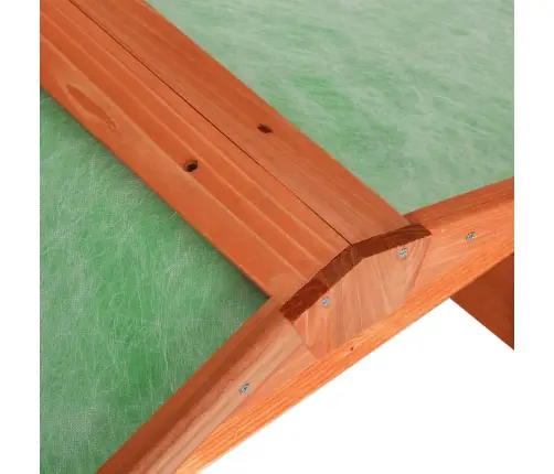 Robotizēta Zāles Pļāvēja Garāža, 72X87X50 Cm, Egles Masīvkoks Vidaxl