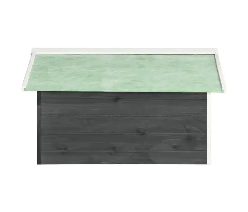 Robotizēta Zāles Pļāvēja Garāža, Pelēka Un Balta, 72X87X50 Cm Vidaxl