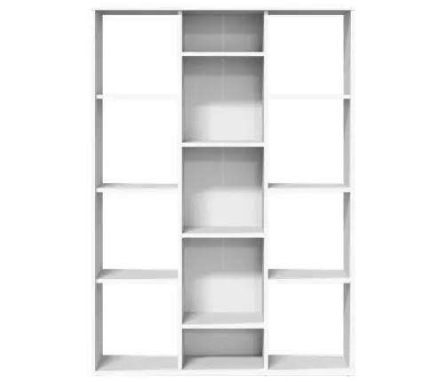 Pertvara/Spintelė Knygoms, Balta, 100X24X140cm Mediena