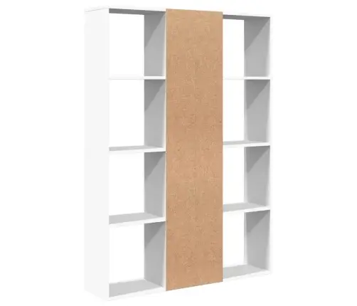 Pertvara/Spintelė Knygoms, Balta, 100X24X140cm Mediena