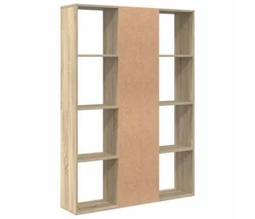 Raamatukapp, Sonoma Tamm, 100 X 24 X 140 cm Tehispuit