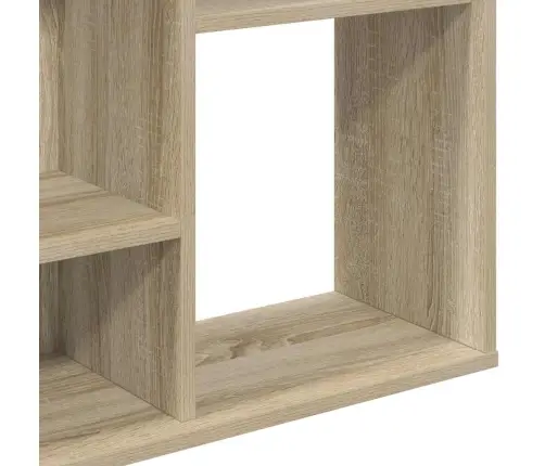 Raamatukapp, Sonoma Tamm, 100 X 24 X 140 cm Tehispuit