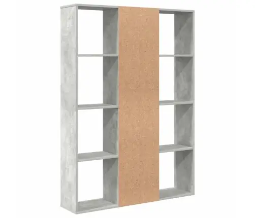 Istabas Aizslietnis, Pelēks, 100X24X140 Cm, Inženierijas Koks Vidaxl