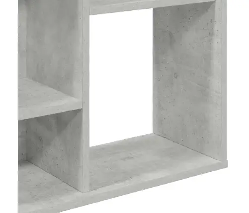 Istabas Aizslietnis, Pelēks, 100X24X140 Cm, Inženierijas Koks Vidaxl