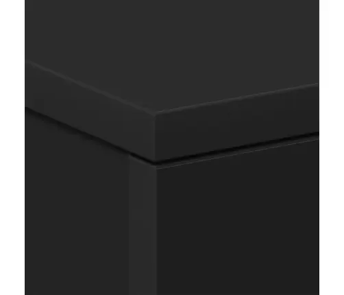 Naktsskapīši, 2 Gab., Melni, 38X35X65 Cm, Inženierijas Koks Vidaxl