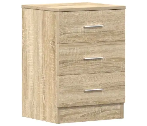 Öökapid, 2 Tk, Sonoma Tamm, 38 X 35 X 56 cm Tehispuit