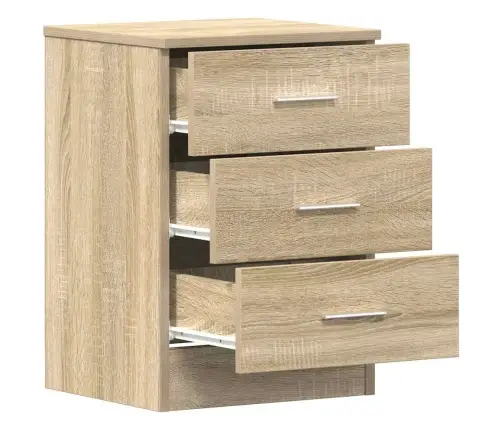 Öökapid, 2 Tk, Sonoma Tamm, 38 X 35 X 56 cm Tehispuit