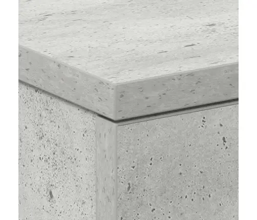 Naktsskapīši, 2 Gab., Betonpelēki, 38X35X56Cm Inženierijas Koks Vidaxl