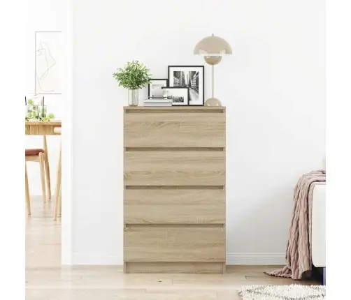 Kumode, Ozolkoka Krāsā, 60X35X98,5 Cm, Inženierijas Koks Vidaxl Kumode, Ozolkoka Krāsā, 60X35X98,5 Cm, Inženierijas Koks Vidaxl