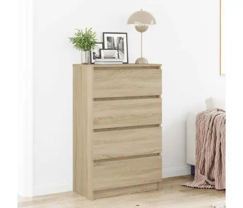 Kumode, Ozolkoka Krāsā, 60X35X98,5 Cm, Inženierijas Koks Vidaxl Kumode, Ozolkoka Krāsā, 60X35X98,5 Cm, Inženierijas Koks Vidaxl