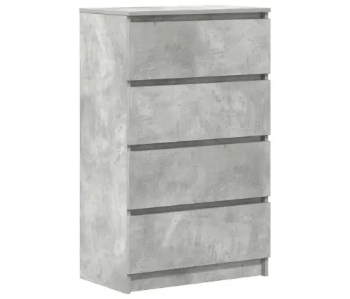 Puhvetkapp, Betoonhall, 60X35X98,5 cm Tehispuit