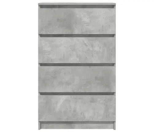 Puhvetkapp, Betoonhall, 60X35X98,5 cm Tehispuit