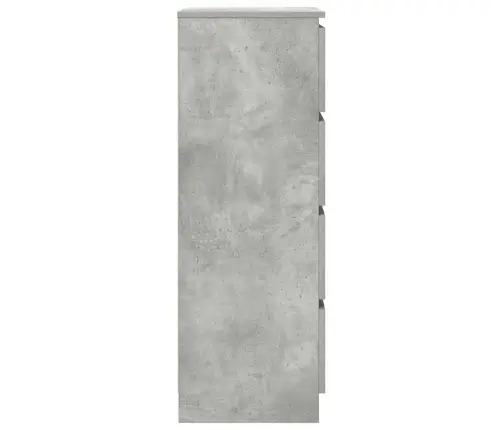 Puhvetkapp, Betoonhall, 60X35X98,5 cm Tehispuit