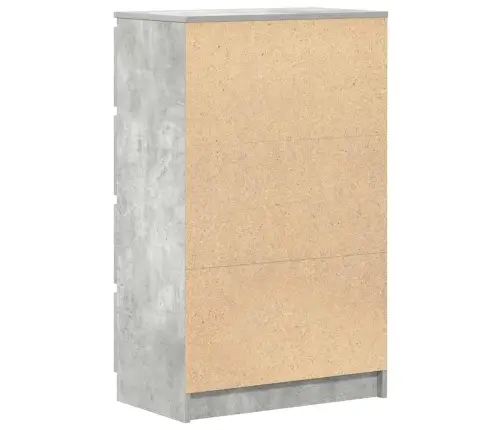 Puhvetkapp, Betoonhall, 60X35X98,5 cm Tehispuit