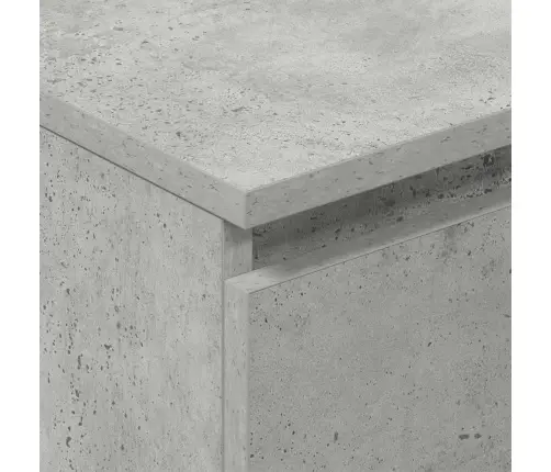 Puhvetkapp, Betoonhall, 60X35X98,5 cm Tehispuit